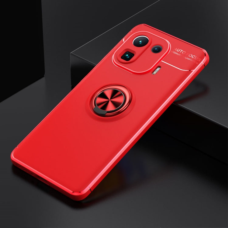For Xiaomi Mi 11 Pro Metal Ring Holder 360 Degree Rotating TPU Case