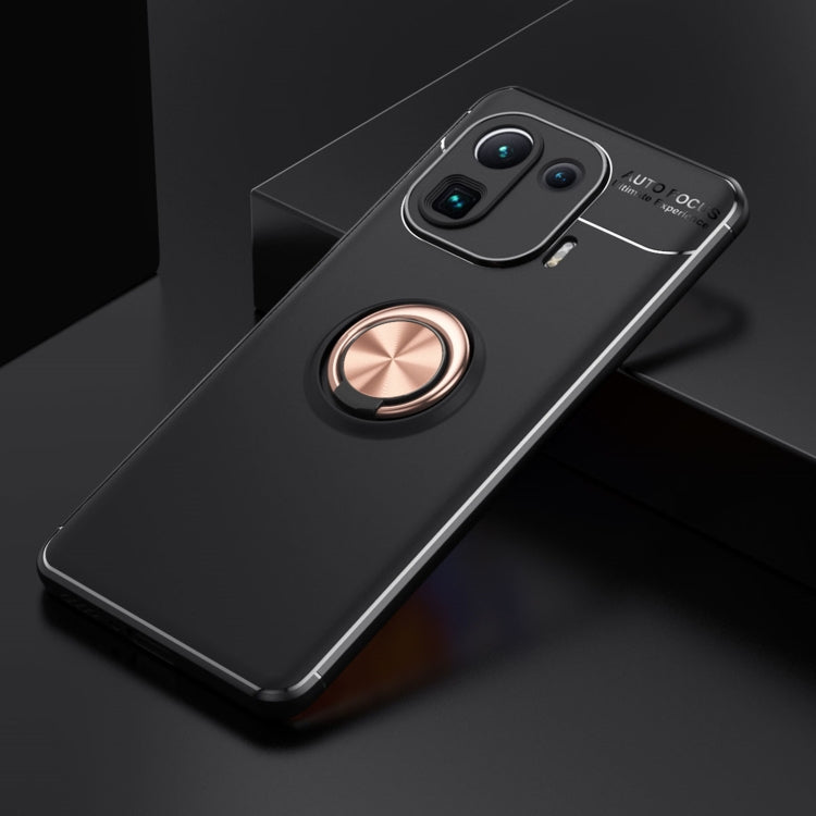 For Xiaomi Mi 11 Pro Metal Ring Holder 360 Degree Rotating TPU Case