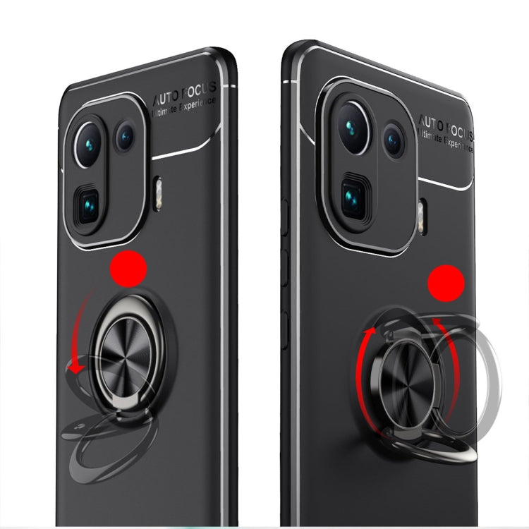 For Xiaomi Mi 11 Pro Metal Ring Holder 360 Degree Rotating TPU Case