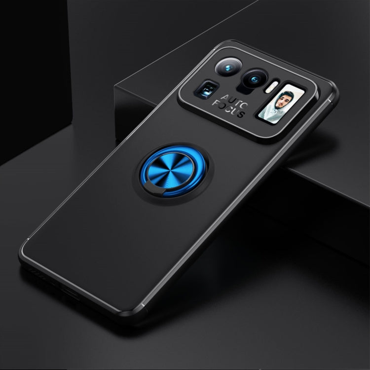 For Xiaomi Mi 11 Ultra Metal Ring Holder 360 Degree Rotating TPU Case