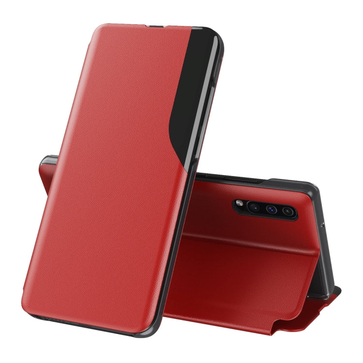 For Samsung Galaxy A02 Attraction Flip Holder Leather Phone Case