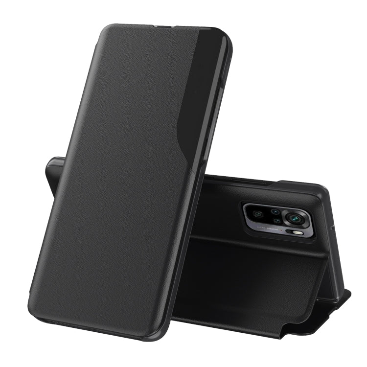 For Xiaomi Redmi Note 10 Pro Attraction Flip Holder Leather Phone Case