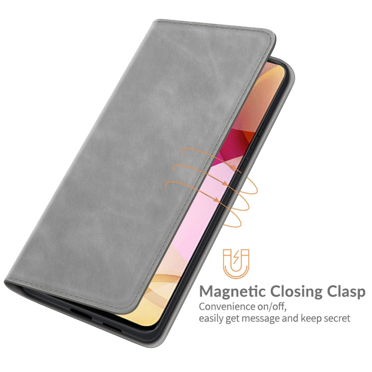For Motorola Moto G Stylus 2021 Retro-skin Business Magnetic Suction Leather Case with Holder & Card Slots & Wallet