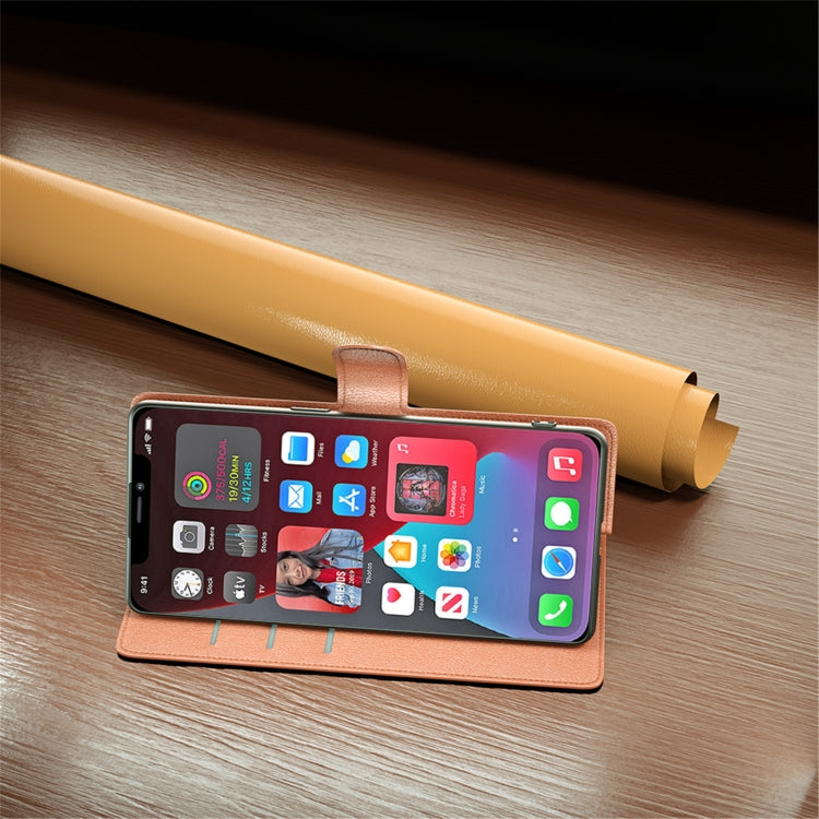 For Samsung Galaxy F62 / M62 Litchi Texture Horizontal Flip Protective Case with Holder & Card Slots & Wallet