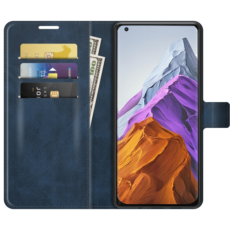For Xiaomi Mi 11 Pro 4G / 5G Retro Calf Pattern Buckle Horizontal Flip Leather Case with Holder & Card Slots & Wallet