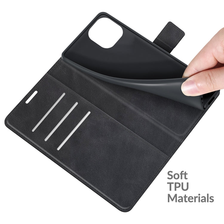 For Xiaomi Mi 11 Lite 4G / 5G Retro Calf Pattern Buckle Horizontal Flip Leather Case with Holder & Card Slots & Wallet