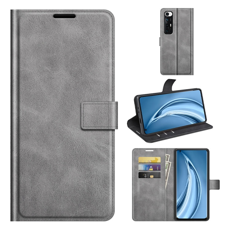 For Xiaomi Mi 10S Retro Calf Pattern Buckle Horizontal Flip Leather Case with Holder & Card Slots & Wallet