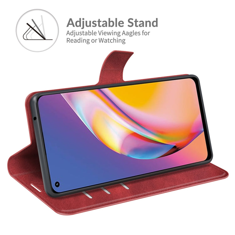 For OPPO A94 4G / F19 Pro Retro Calf Pattern Buckle Horizontal Flip Leather Case with Holder & Card Slots & Wallet