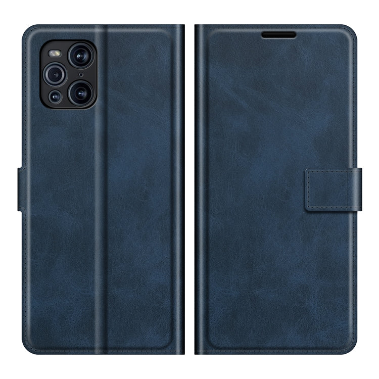 For OPPO Find X3 Pro / Find X3 Retro Calf Pattern Buckle Horizontal Flip Leather Case with Holder & Card Slots & Wallet
