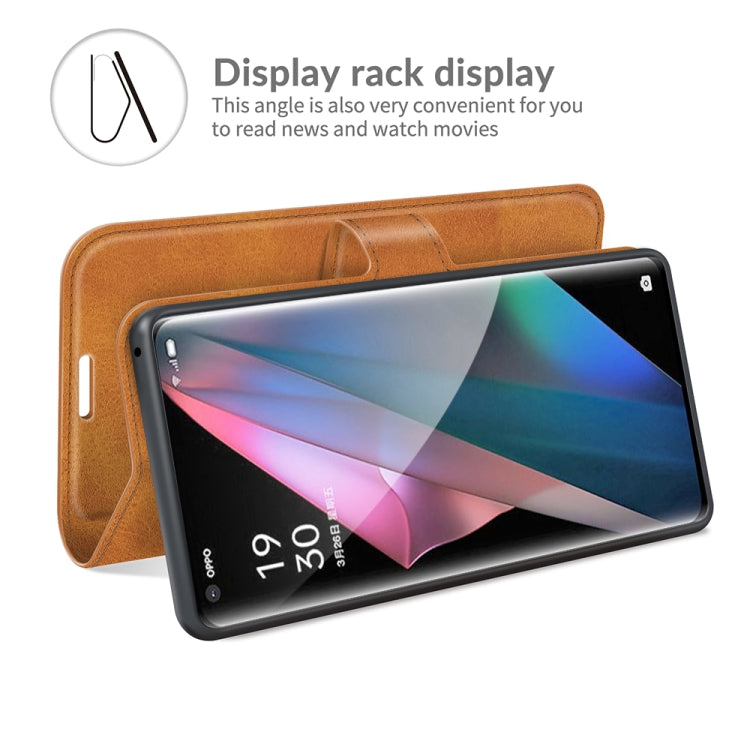 For OPPO Find X3 Pro / Find X3 Retro Calf Pattern Buckle Horizontal Flip Leather Case with Holder & Card Slots & Wallet