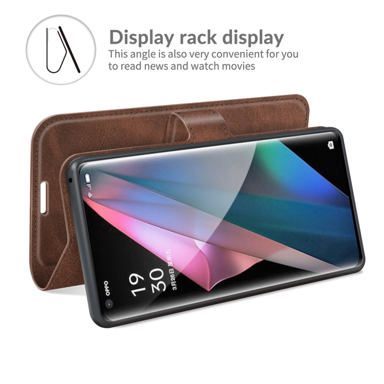 For OPPO Find X3 Pro / Find X3 Retro Calf Pattern Buckle Horizontal Flip Leather Case with Holder & Card Slots & Wallet