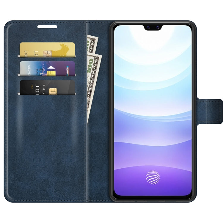 For vivo S9 Retro Calf Pattern Buckle Horizontal Flip Leather Case with Holder & Card Slots & Wallet