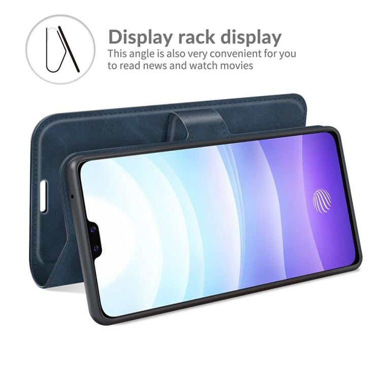 For vivo S9 Retro Calf Pattern Buckle Horizontal Flip Leather Case with Holder & Card Slots & Wallet