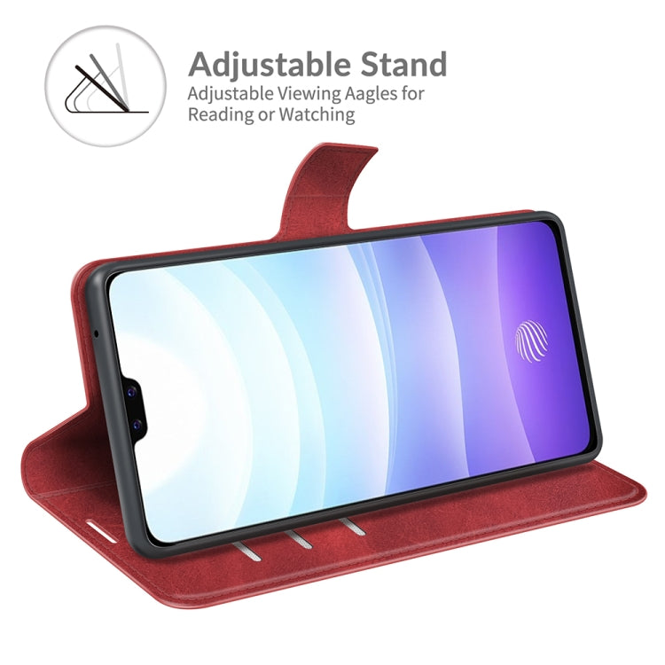 For vivo S9 Retro Calf Pattern Buckle Horizontal Flip Leather Case with Holder & Card Slots & Wallet