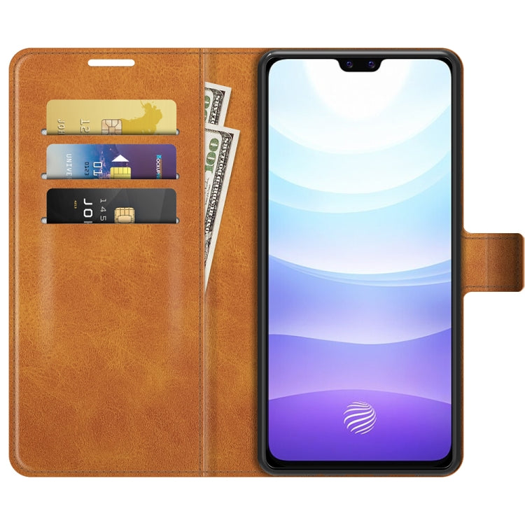 For vivo S9 Retro Calf Pattern Buckle Horizontal Flip Leather Case with Holder & Card Slots & Wallet