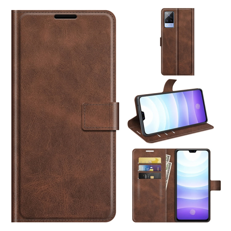 For vivo S9 Retro Calf Pattern Buckle Horizontal Flip Leather Case with Holder & Card Slots & Wallet