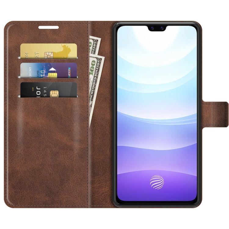 For vivo S9 Retro Calf Pattern Buckle Horizontal Flip Leather Case with Holder & Card Slots & Wallet