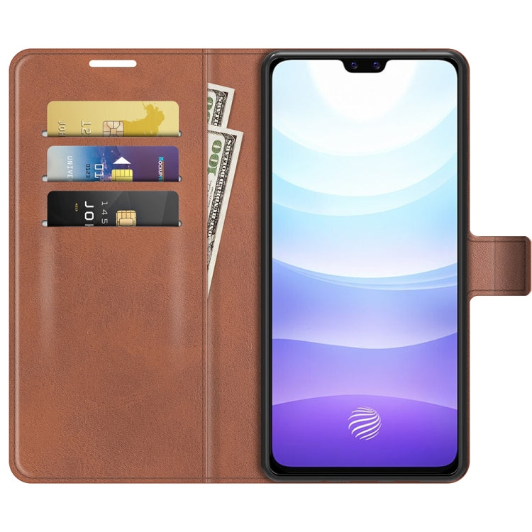 For vivo S9 Retro Calf Pattern Buckle Horizontal Flip Leather Case with Holder & Card Slots & Wallet