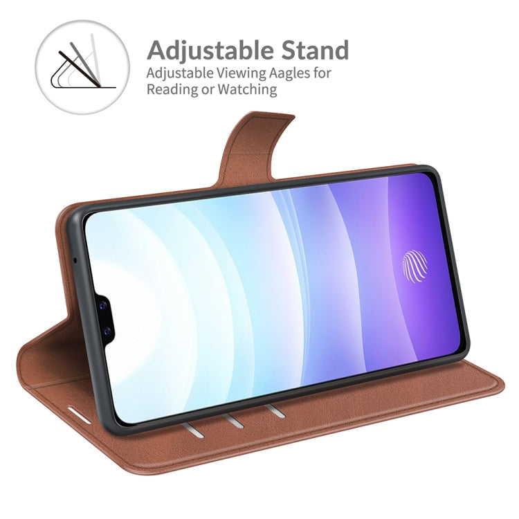 For vivo S9 Retro Calf Pattern Buckle Horizontal Flip Leather Case with Holder & Card Slots & Wallet