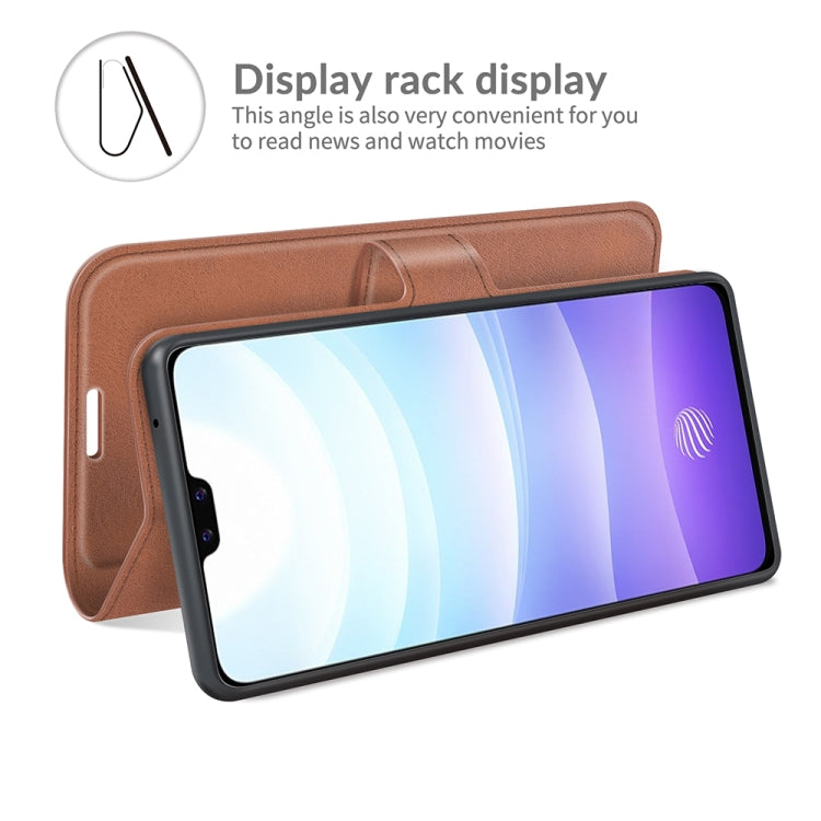 For vivo S9 Retro Calf Pattern Buckle Horizontal Flip Leather Case with Holder & Card Slots & Wallet