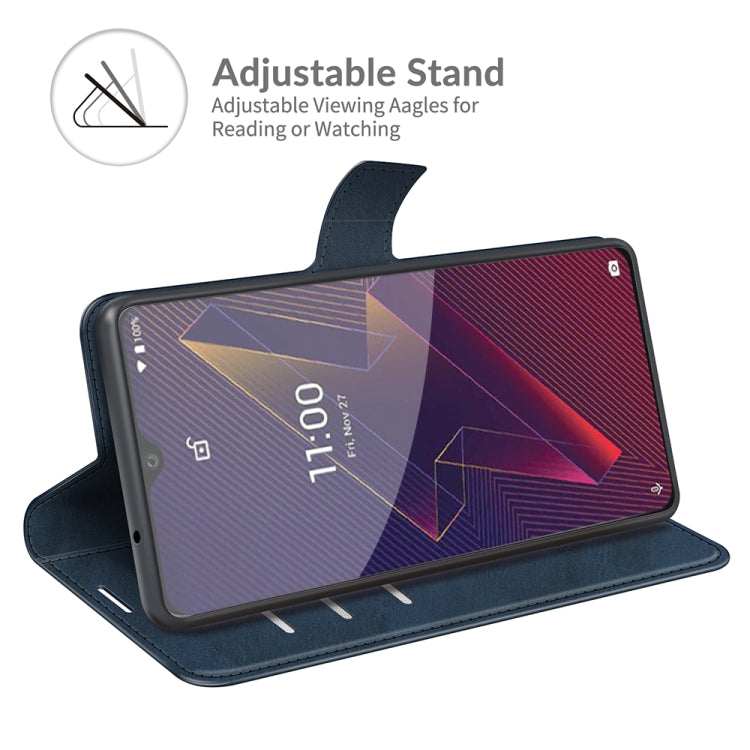 For Wiko Power U20 Retro Calf Pattern Buckle Horizontal Flip Leather Case with Holder & Card Slots & Wallet