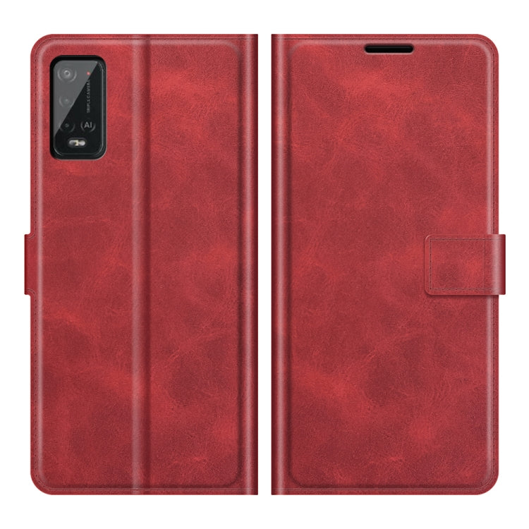 For Wiko Power U20 Retro Calf Pattern Buckle Horizontal Flip Leather Case with Holder & Card Slots & Wallet