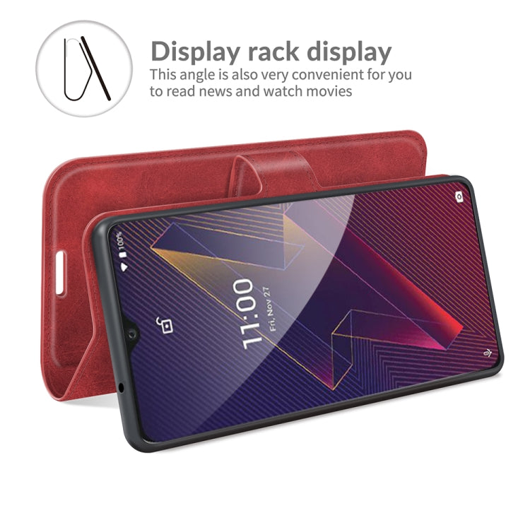 For Wiko Power U20 Retro Calf Pattern Buckle Horizontal Flip Leather Case with Holder & Card Slots & Wallet