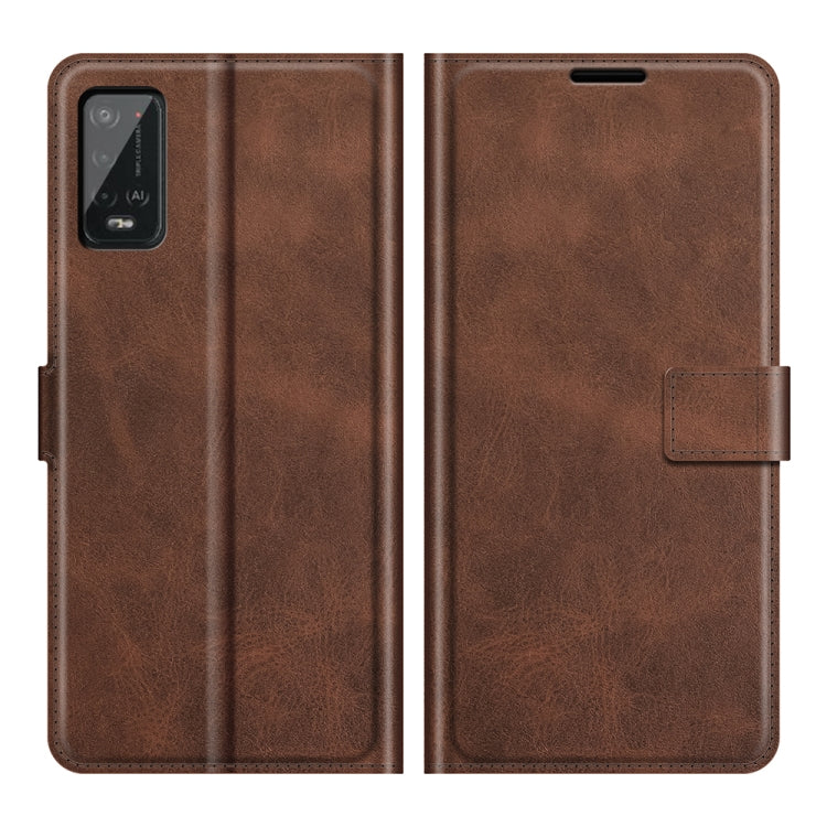 For Wiko Power U20 Retro Calf Pattern Buckle Horizontal Flip Leather Case with Holder & Card Slots & Wallet