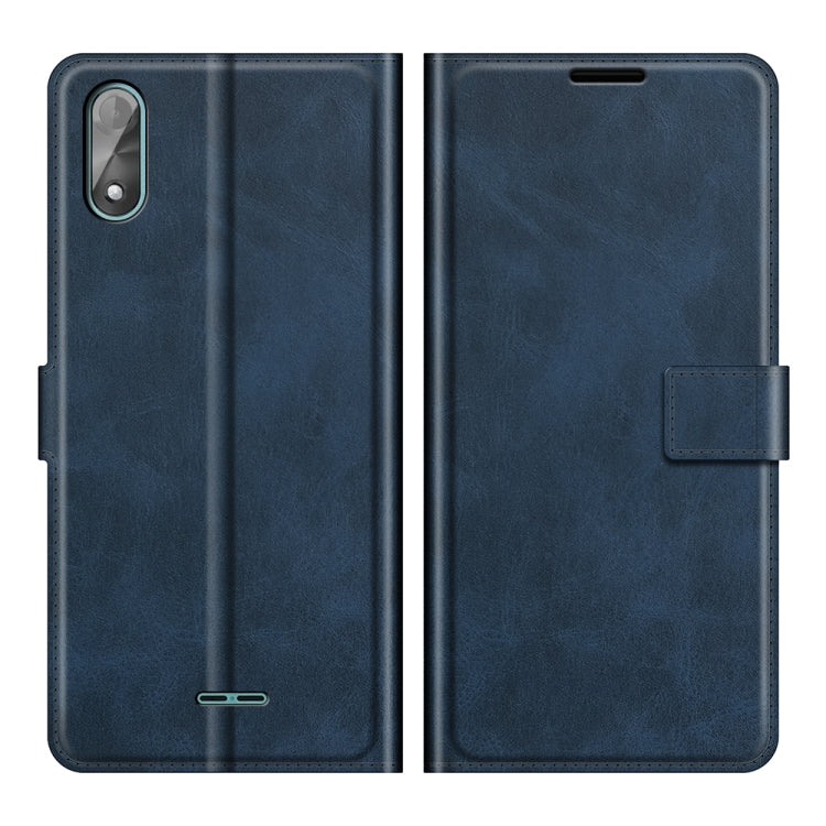 For Wiko Y51 / Sunny 5 lite Retro Calf Pattern Buckle Horizontal Flip Leather Case with Holder & Card Slots & Wallet