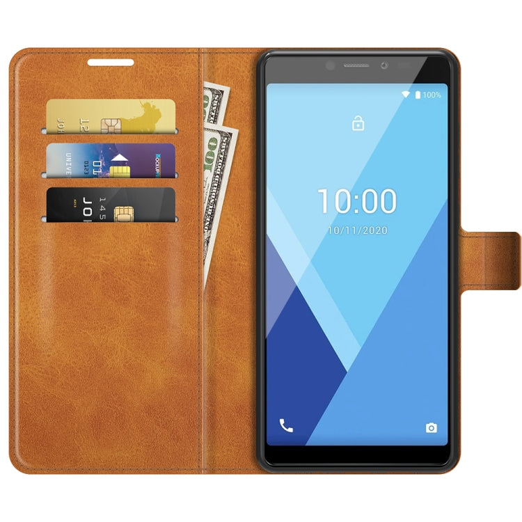 For Wiko Y51 / Sunny 5 lite Retro Calf Pattern Buckle Horizontal Flip Leather Case with Holder & Card Slots & Wallet