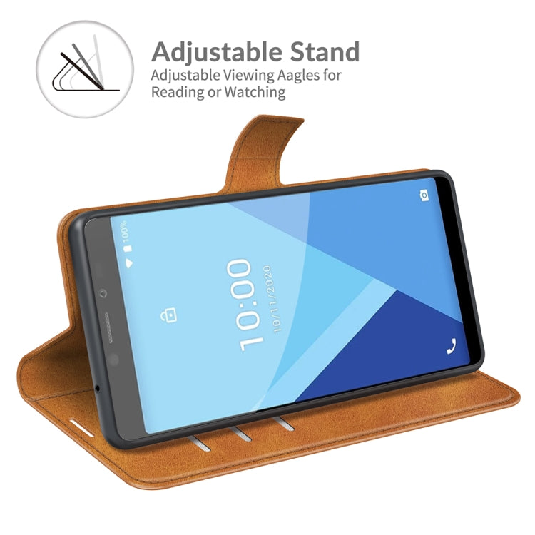 For Wiko Y51 / Sunny 5 lite Retro Calf Pattern Buckle Horizontal Flip Leather Case with Holder & Card Slots & Wallet