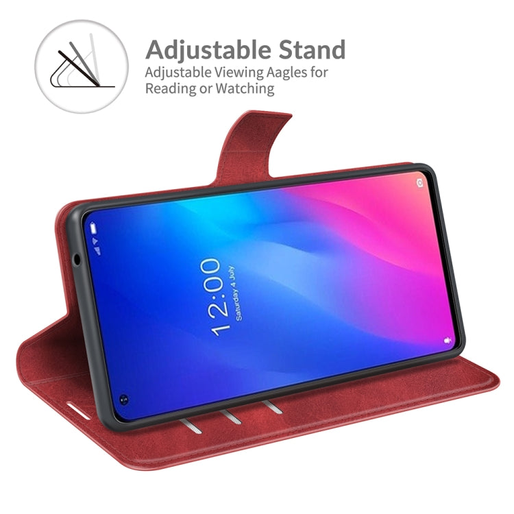 For DOOGEE N30 Retro Calf Pattern Buckle Horizontal Flip Leather Case with Holder & Card Slots & Wallet