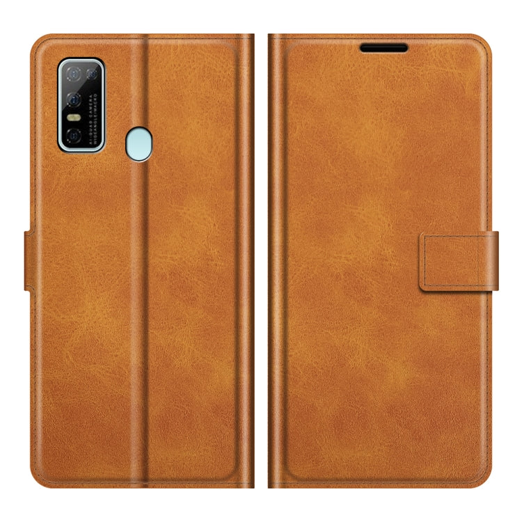 For DOOGEE N30 Retro Calf Pattern Buckle Horizontal Flip Leather Case with Holder & Card Slots & Wallet