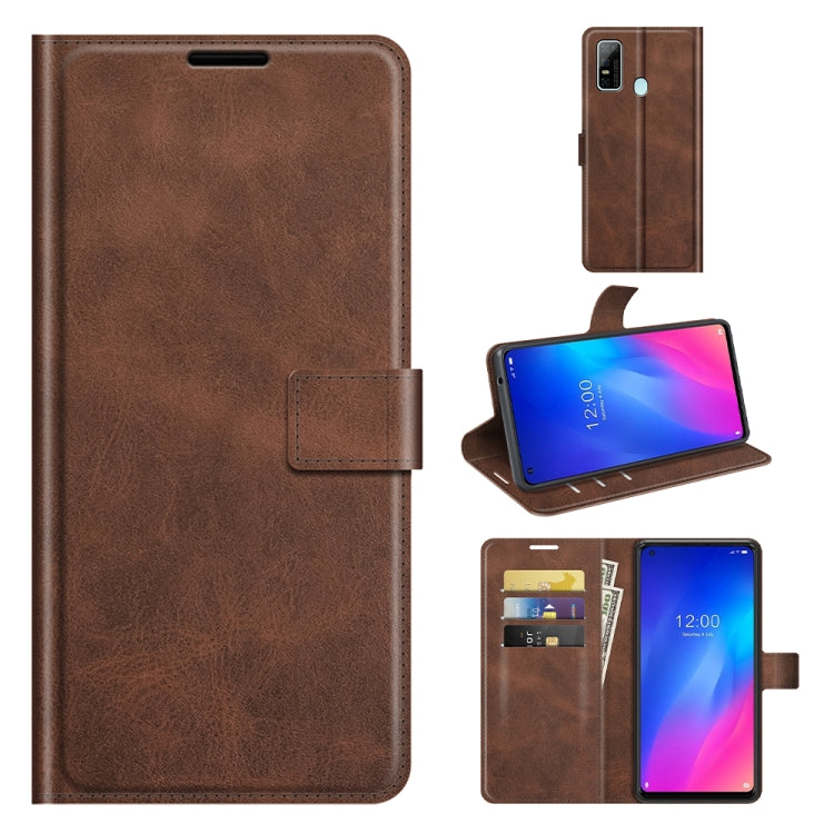 For DOOGEE N30 Retro Calf Pattern Buckle Horizontal Flip Leather Case with Holder & Card Slots & Wallet