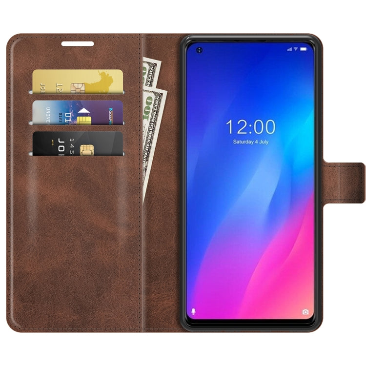 For DOOGEE N30 Retro Calf Pattern Buckle Horizontal Flip Leather Case with Holder & Card Slots & Wallet