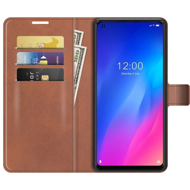 For DOOGEE N30 Retro Calf Pattern Buckle Horizontal Flip Leather Case with Holder & Card Slots & Wallet