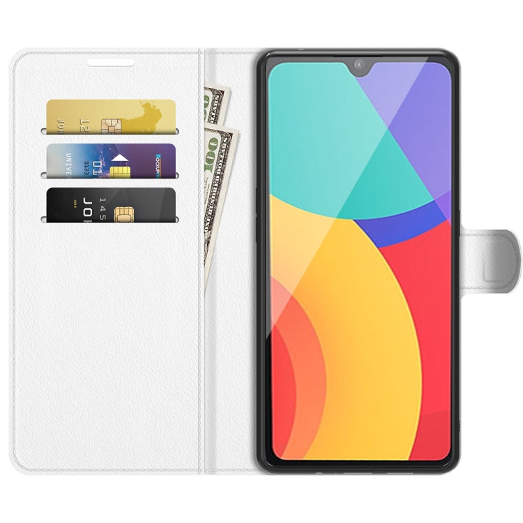 For Alcatel 1L 2021 Litchi Texture Horizontal Flip Protective Case with Holder & Card Slots & Wallet
