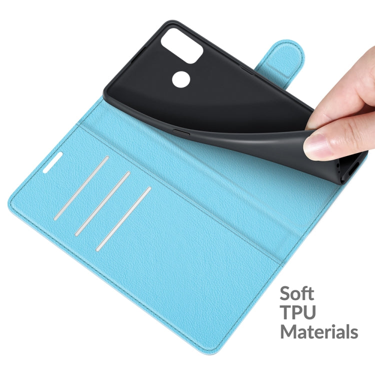 For Alcatel 1L 2021 Litchi Texture Horizontal Flip Protective Case with Holder & Card Slots & Wallet