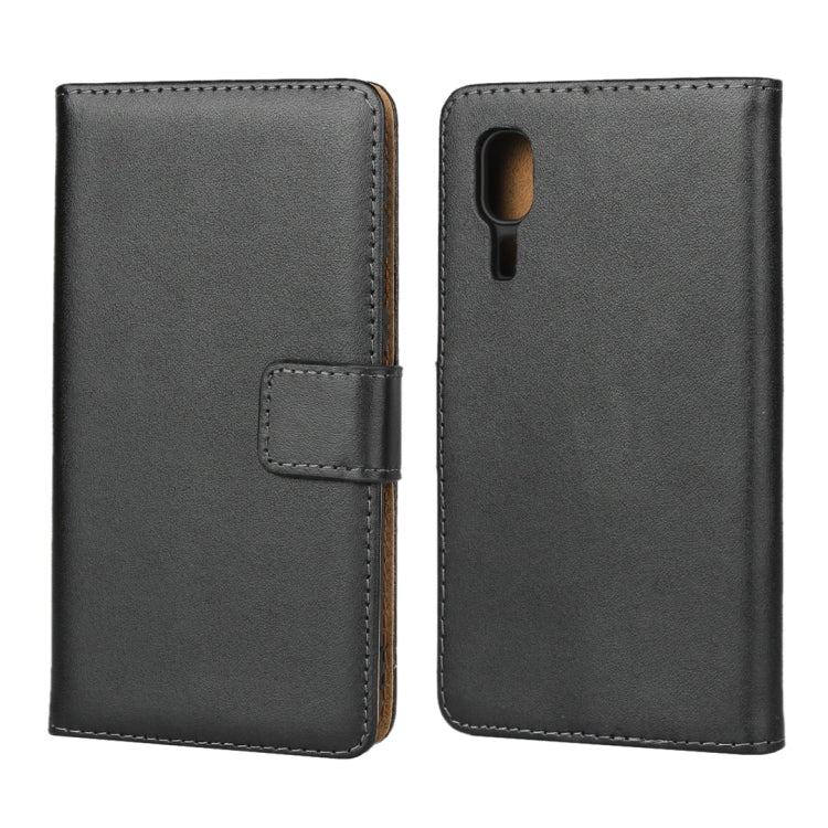 Horizontal Flip Leather Case for Galaxy A2 Core, with Magnetic Buckle & Holder & Card Slots & Wallet(Black)