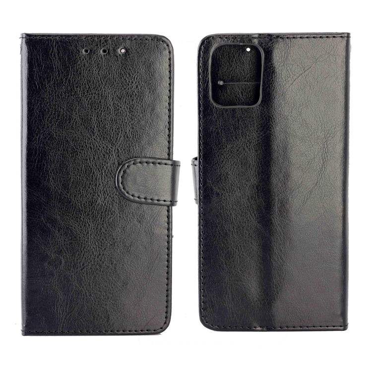 For vivo Y31S/Y52S/IQOO U3 5G Crazy Horse Texture Leather Horizontal Flip Protective Case with Holder & Card Slots & Wallet & Photo Frame