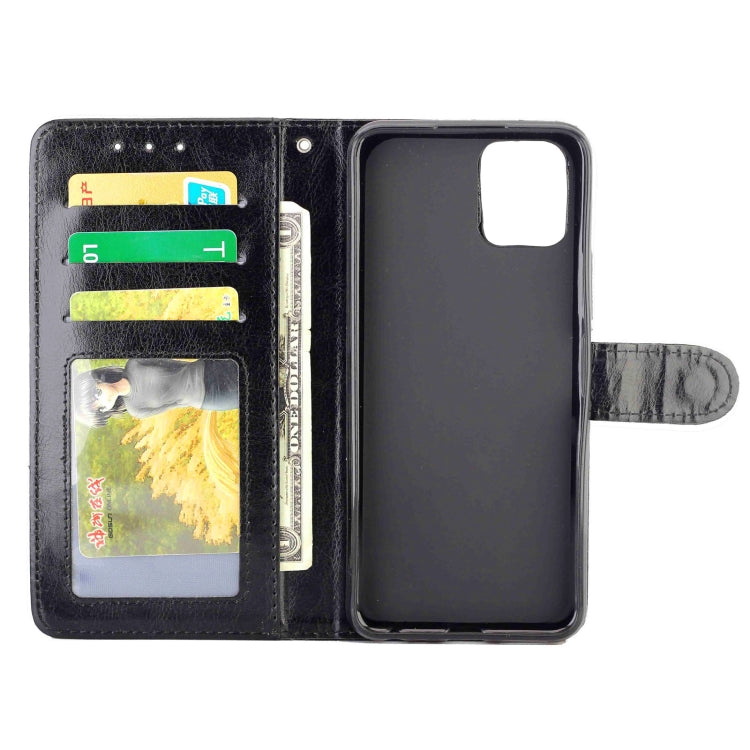 For vivo Y31S/Y52S/IQOO U3 5G Crazy Horse Texture Leather Horizontal Flip Protective Case with Holder & Card Slots & Wallet & Photo Frame