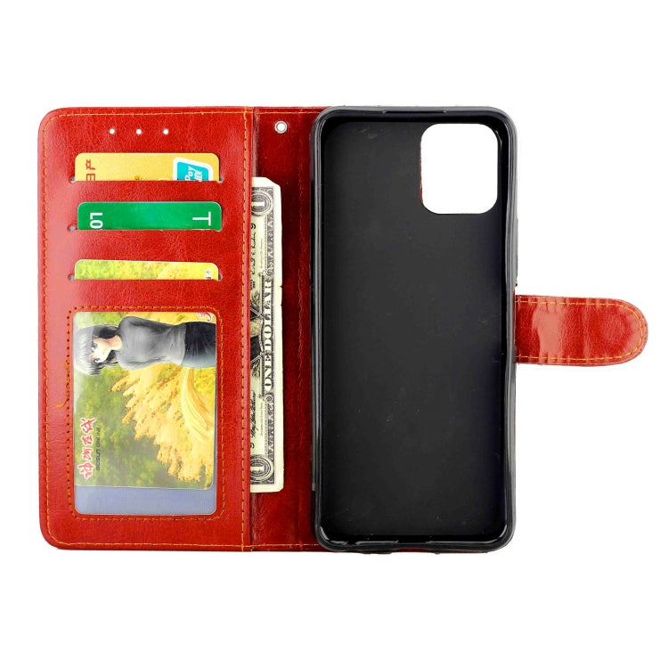 For vivo Y31S/Y52S/IQOO U3 5G Crazy Horse Texture Leather Horizontal Flip Protective Case with Holder & Card Slots & Wallet & Photo Frame