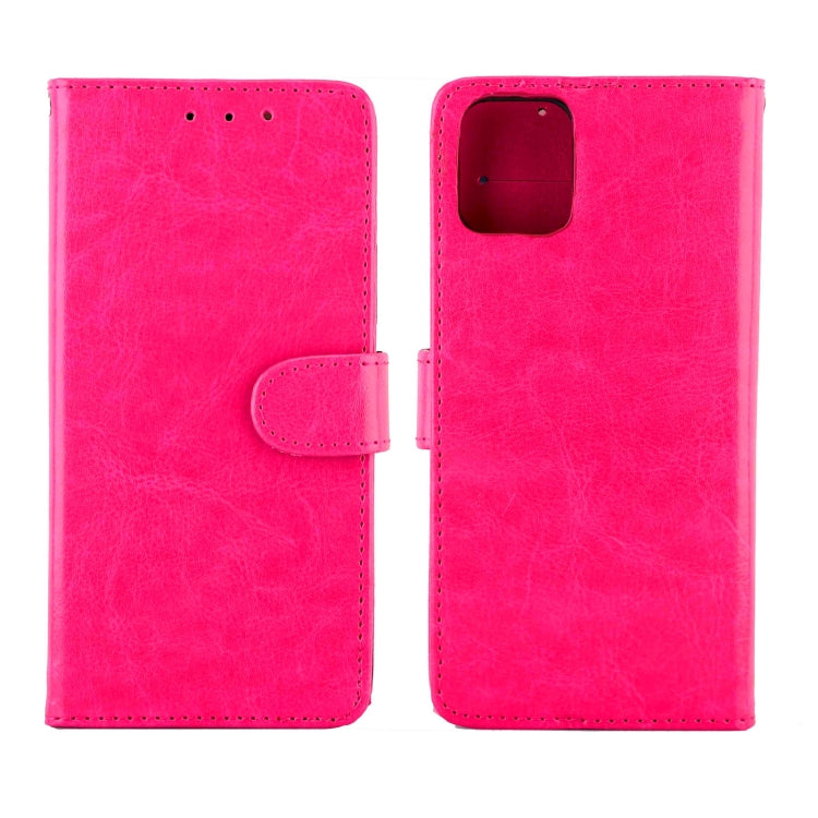 For vivo Y31S/Y52S/IQOO U3 5G Crazy Horse Texture Leather Horizontal Flip Protective Case with Holder & Card Slots & Wallet & Photo Frame