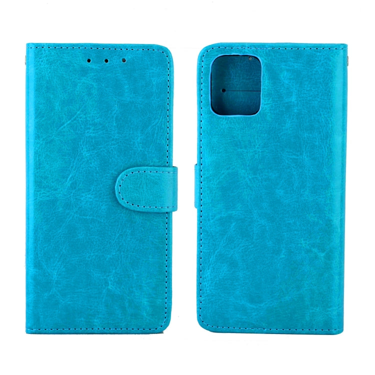 For vivo Y31S/Y52S/IQOO U3 5G Crazy Horse Texture Leather Horizontal Flip Protective Case with Holder & Card Slots & Wallet & Photo Frame