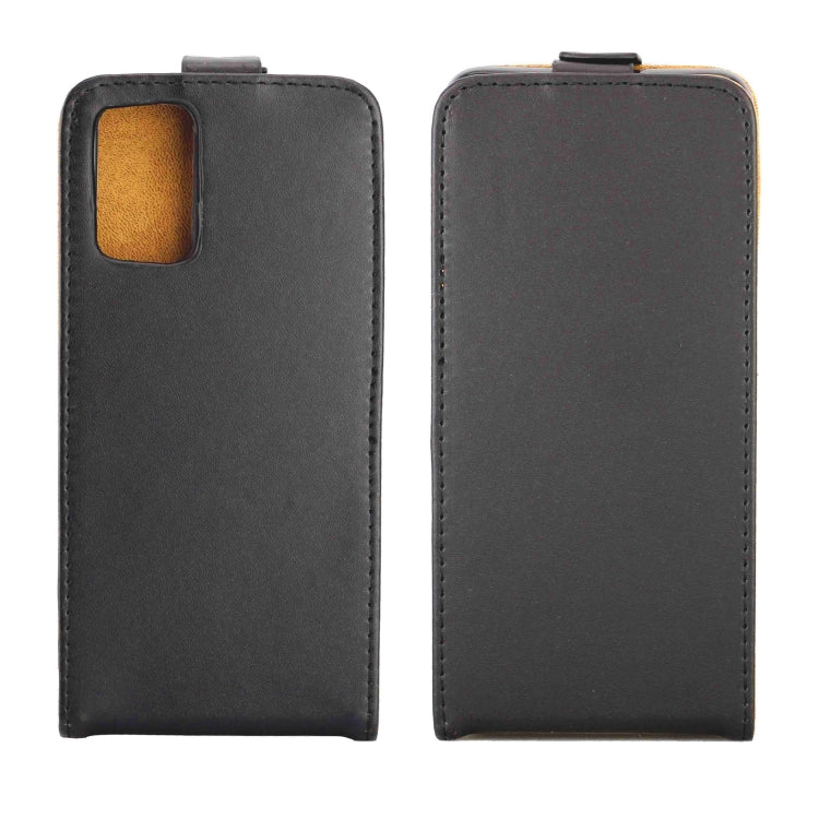 For Samsung Galaxy A52 5G /4G Business Style Vertical Flip TPU Leather Case with Card Slot(Black)