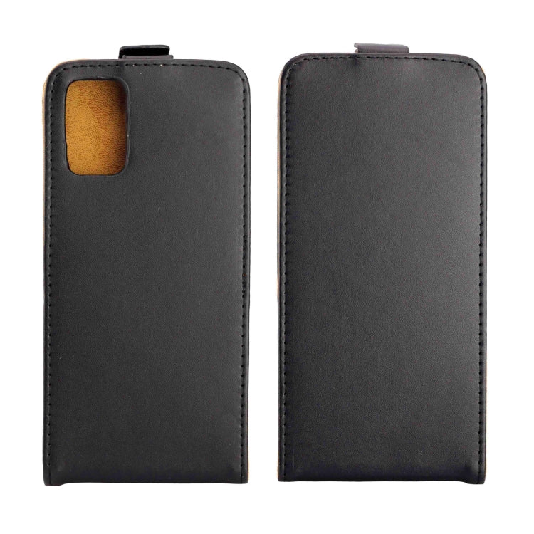 For Samsung Galaxy A02s(5G) Business Style Vertical Flip TPU Leather Case with Card Slot(Black)