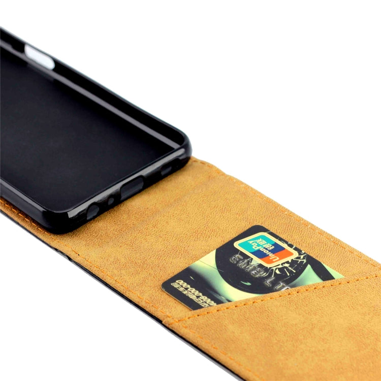 For Samsung Galaxy A32 5G Business Style Vertical Flip TPU Leather Case with Card Slot(Black)