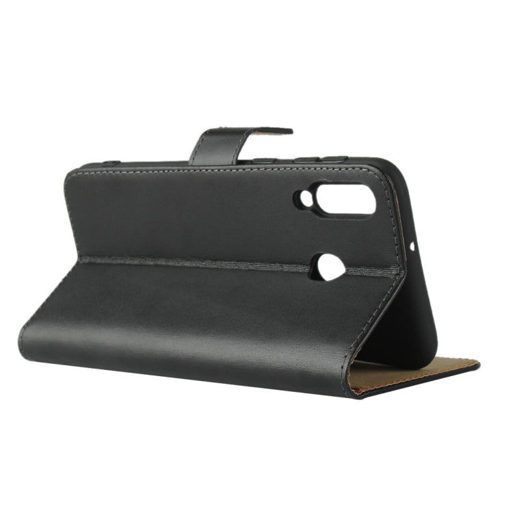 Horizontal Flip Leather Case for Galaxy M30, with Magnetic Buckle & Holder & Card Slots & Wallet(Black)