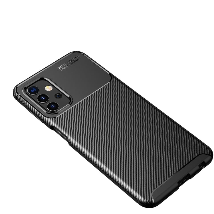 For Samsung Galaxy A82 Carbon Fiber Texture Shockproof TPU Case