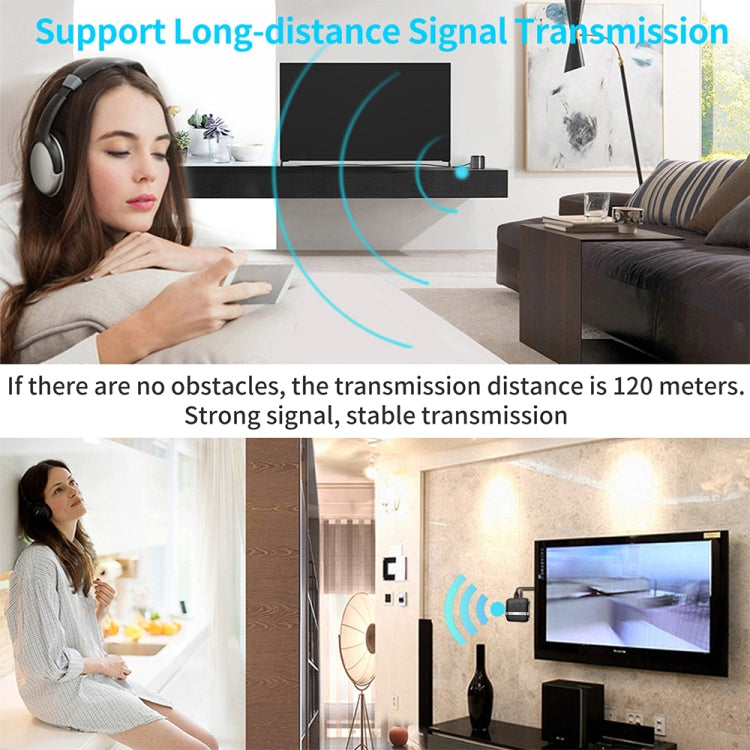 TX200 2 in 1 Bluetooth 5.0 Fiber Coaxial Transmitter Receiver Audio Adapter